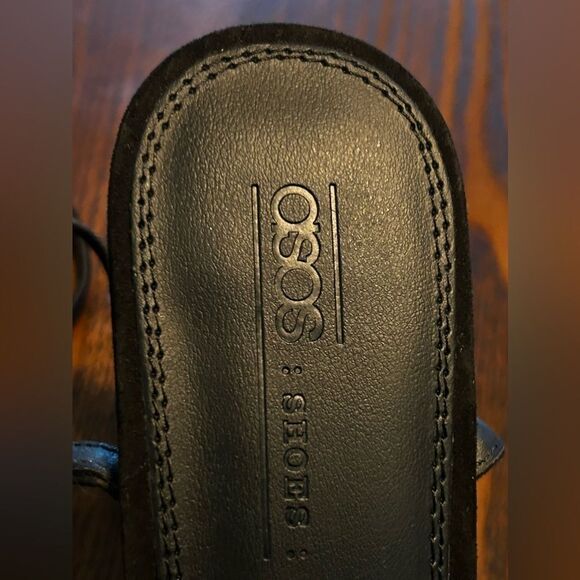 ASOS Black High heel shoes New open shoes 10 - Picture 2 of 16